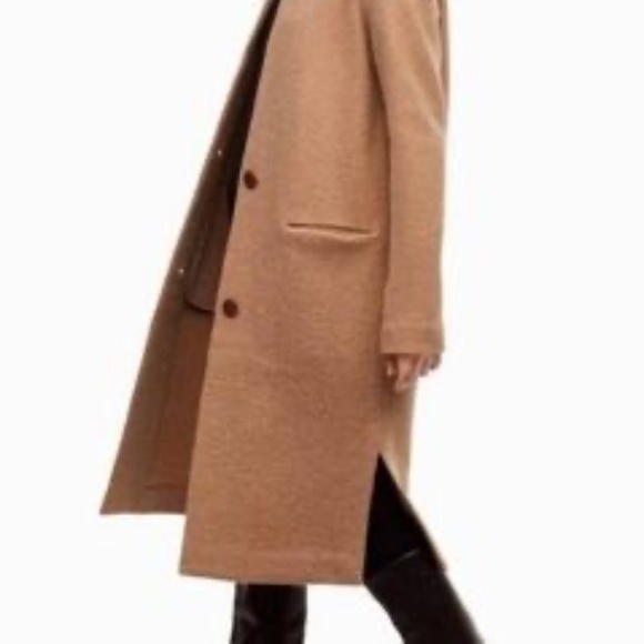 Wilfred Dujardin Mustard Yellow Wool Coat - Picture 5 of 14